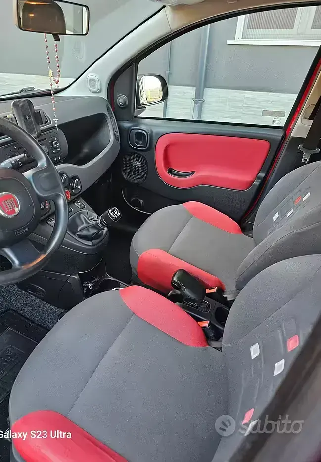 Usata Fiat Panda 85 CV (62 kW) 2016 Rosso Utilitaria