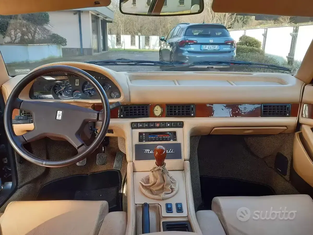 Usata Maserati Biturbo 223 CV (164 kW) 1987 Nero Coupé