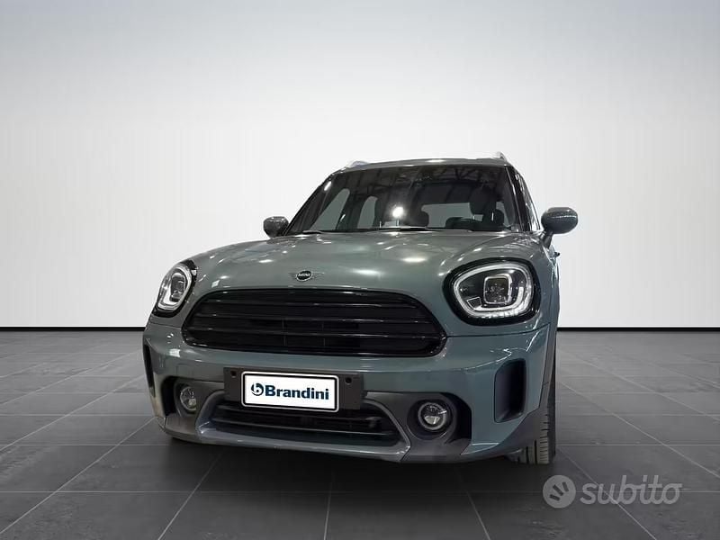 Usata Mini One D Countryman Classic 116 CV (85 kW) 2021 Sage green metallizzato SUV