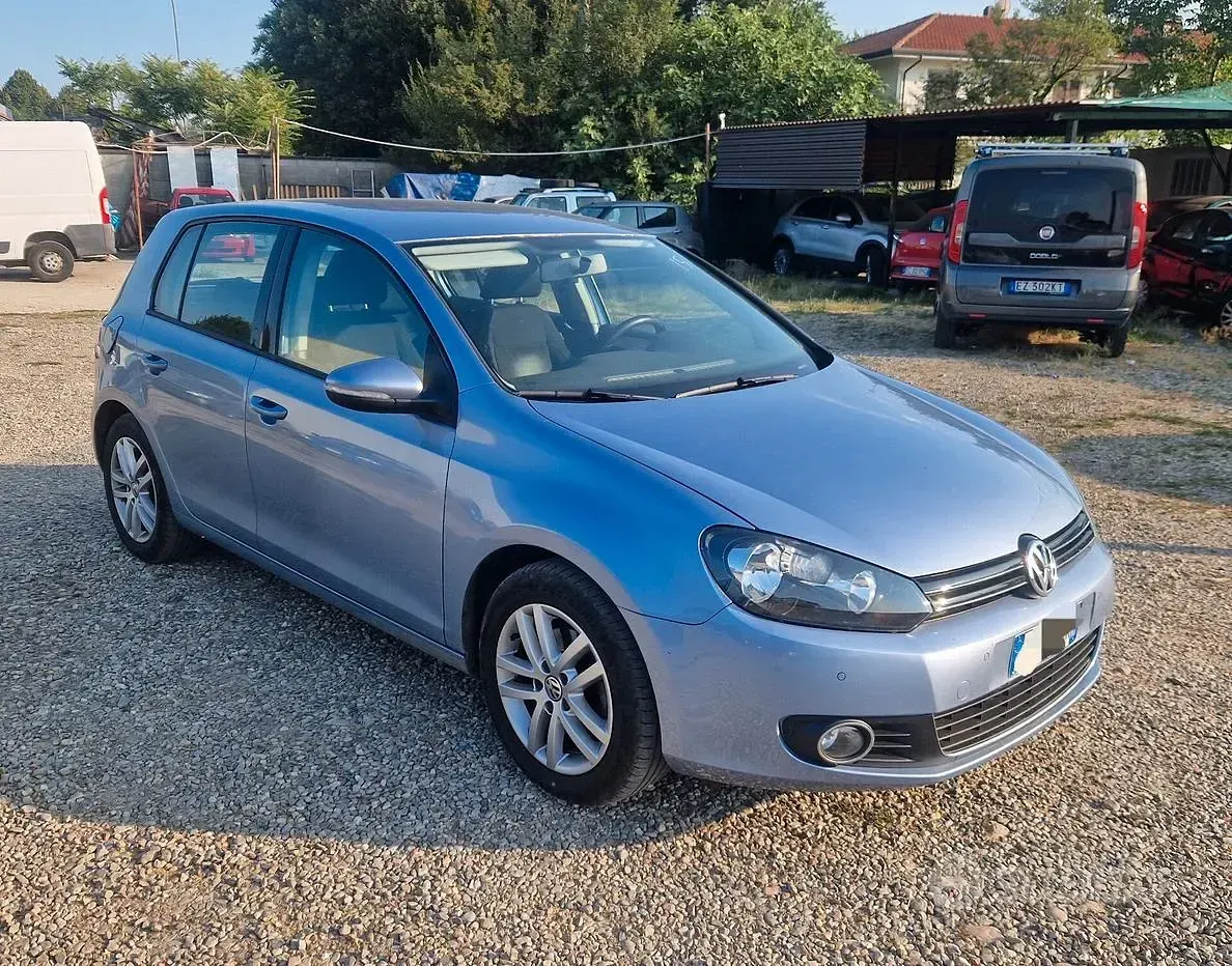 Usata VW Golf VI Highline 122 CV (89 kW) 2011 Grigio Berlina