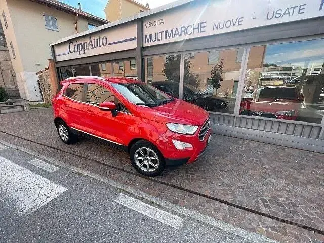 Usata Ford Ecosport Titanium 99 CV (72 kW) 2019 Rosso SUV