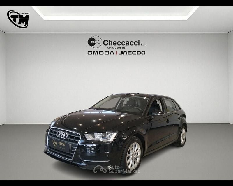 Usata Audi A3 Ambiente 110 CV (80 kW) 2015 Nero Berlina
