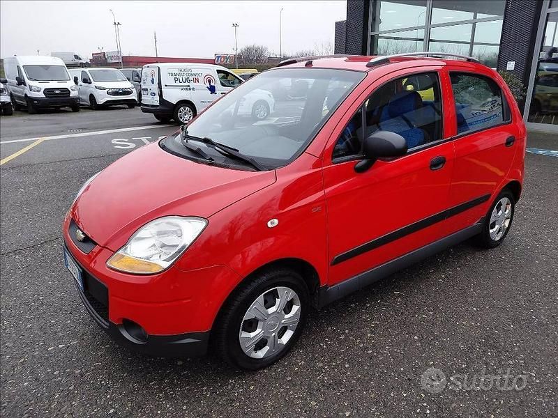 Usata Chevrolet Matiz SE 50 CV (36 kW) 2007 Rosso Utilitaria