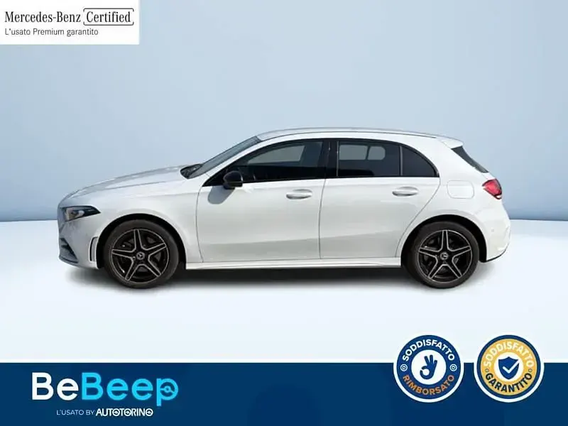 Usata Mercedes A250 Premium 160 CV (117 kW) 2022 Bianco pastello Berlina