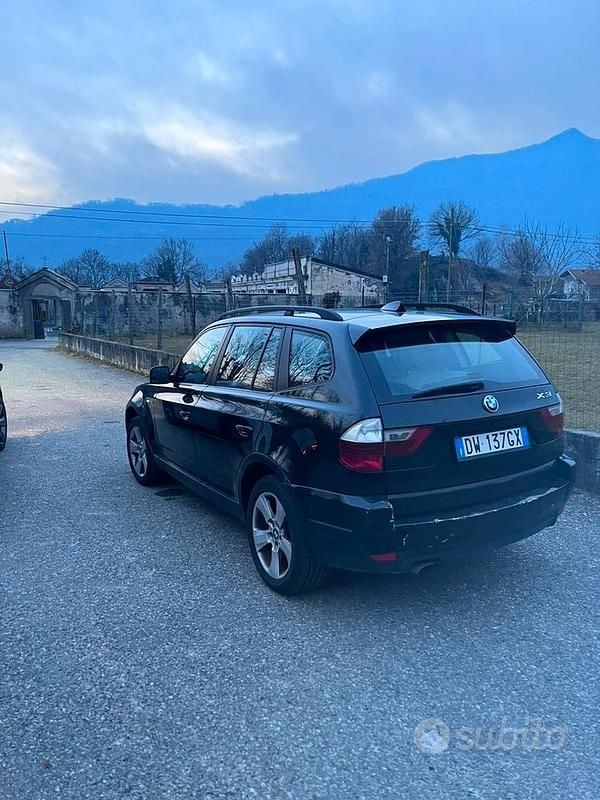 Usata BMW X3 2007 Nero SUV