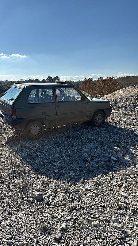 Usata Fiat Panda 1991 Verde Berlina