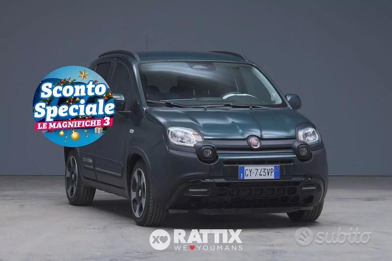 Verde Usata 2025 Fiat Panda Cross Tre volumi | 12.900 € (Buon prezzo) - Immagine 1/4