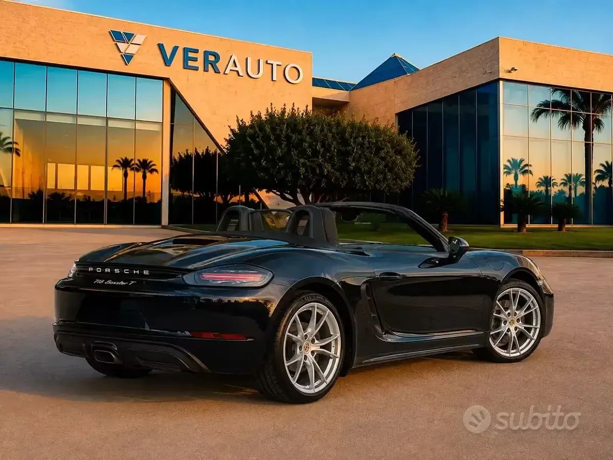Usata Porsche 718 Boxster Sport 300 CV (220 kW) 2019 Nero Cabrio
