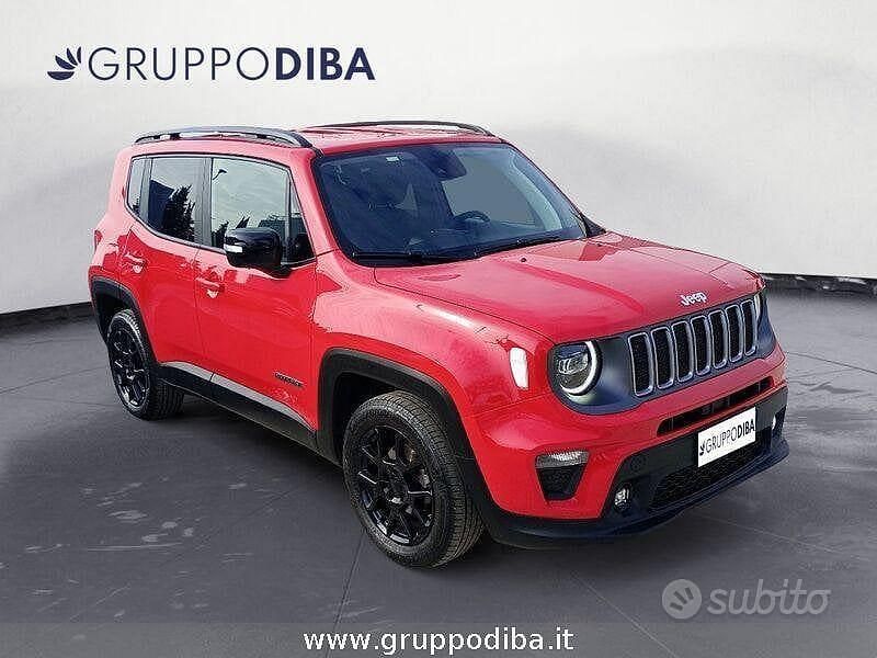 Usata Jeep Renegade Limited 131 CV (96 kW) 2023 Rosso SUV