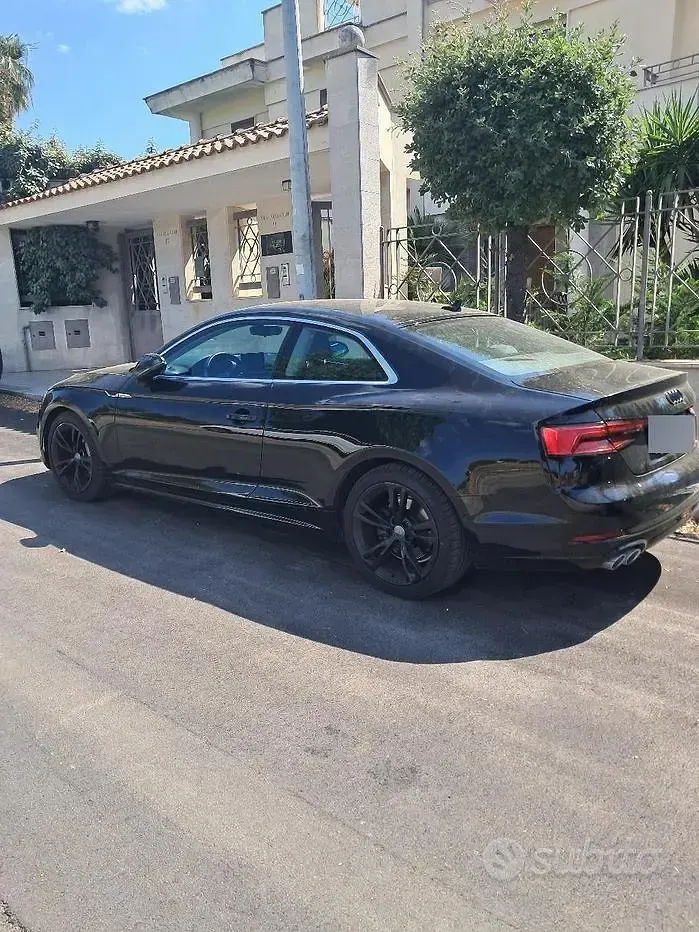 Usata Audi A5 190 CV (139 kW) 2017 Nero Coupé