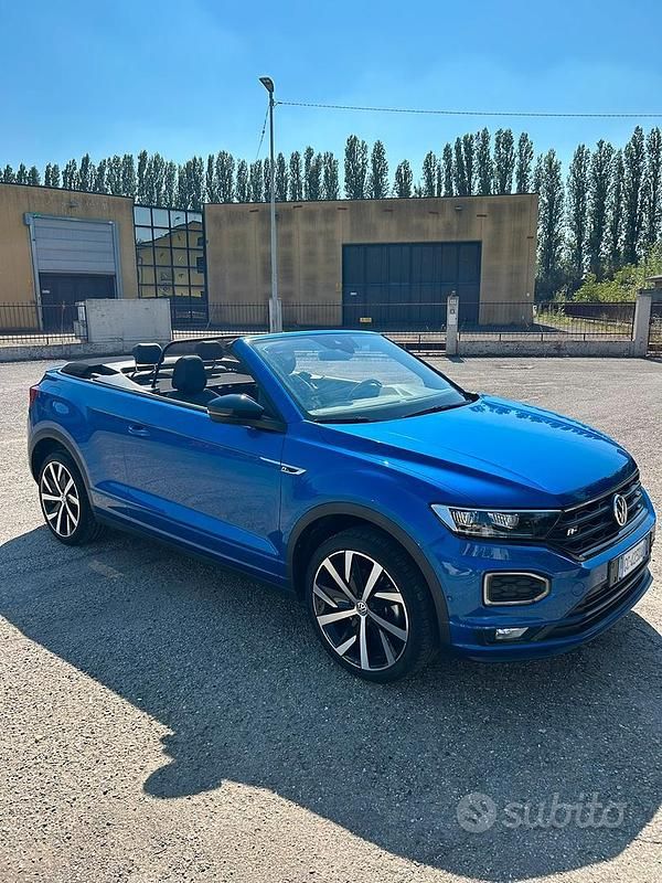 Usata VW T-Roc Cabriolet 2020 Blu Cabrio