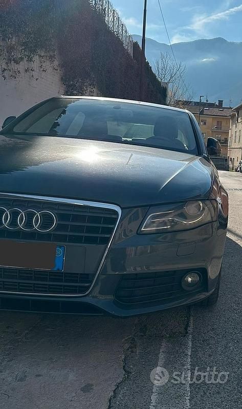 Usata Audi A4 Advanced Plus 143 CV (105 kW) 2009 Grigio Berlina