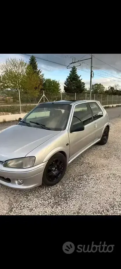 Usata Peugeot 106 Sport 75 CV (55 kW) 1999 Grigio Utilitaria