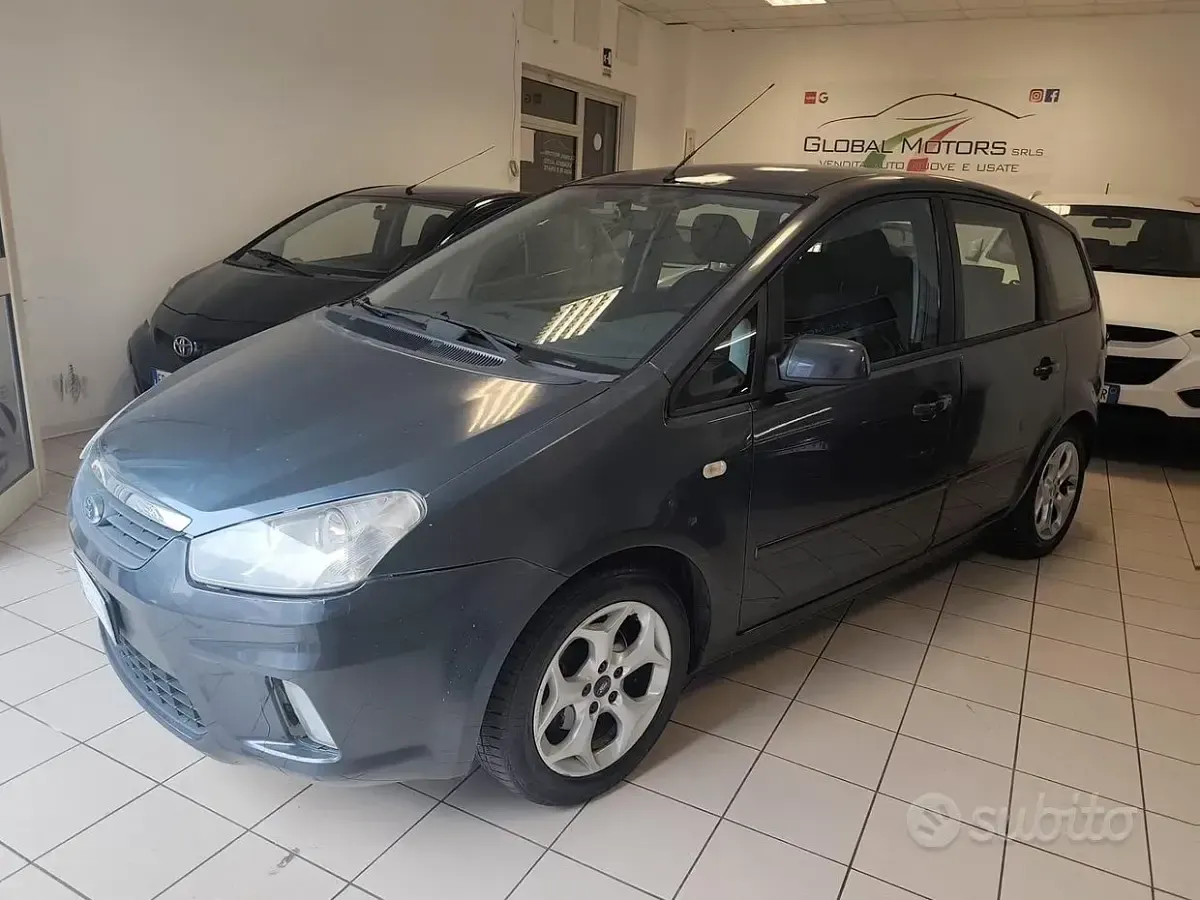 Usata Ford C-MAX Titanium 109 CV (80 kW) 2010 Grigio Monovolume