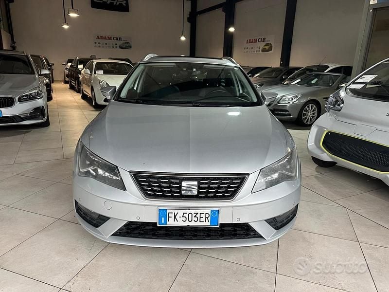 Usata Seat Leon XCELLENCE 150 CV (110 kW) 2017 Grigio Station wagon