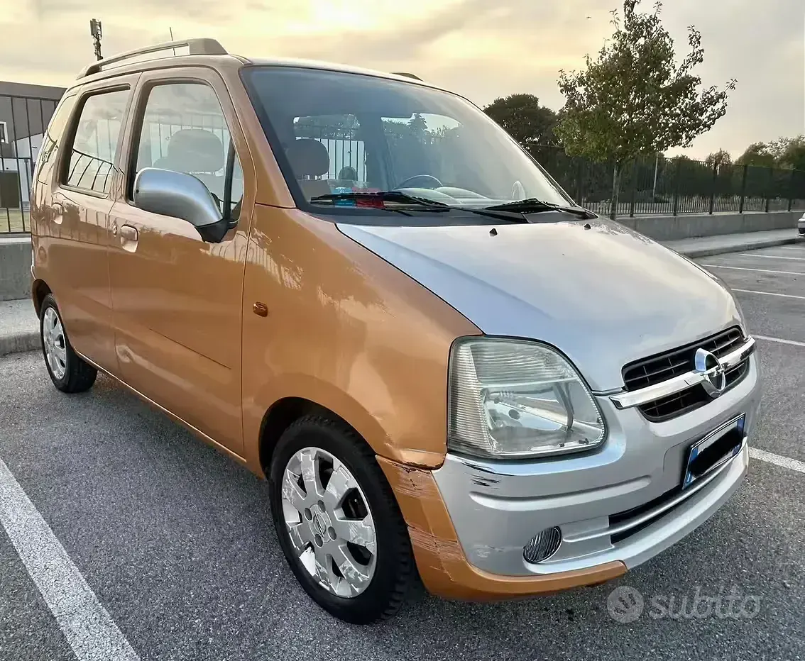 Usata Opel Agila 2003 Grigio Monovolume
