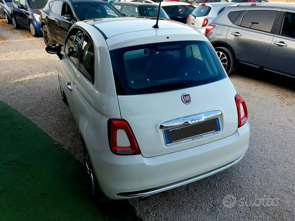 Usata Fiat 500 Lounge 69 CV (50 kW) 2017 Bianco Berlina