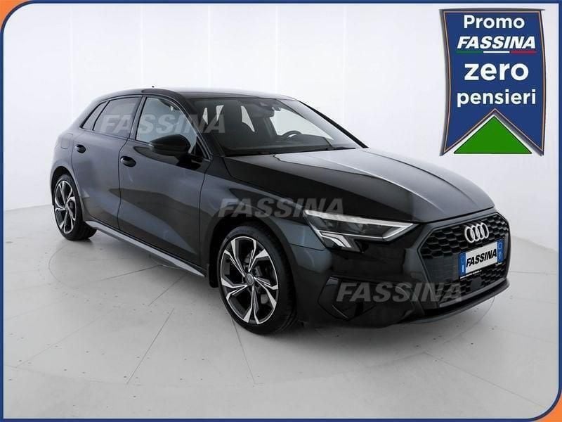 Nero Usata 2020 Audi A3 Advanced Plus Due volumi | 23.800 € (Buon prezzo) - Immagine 1/4