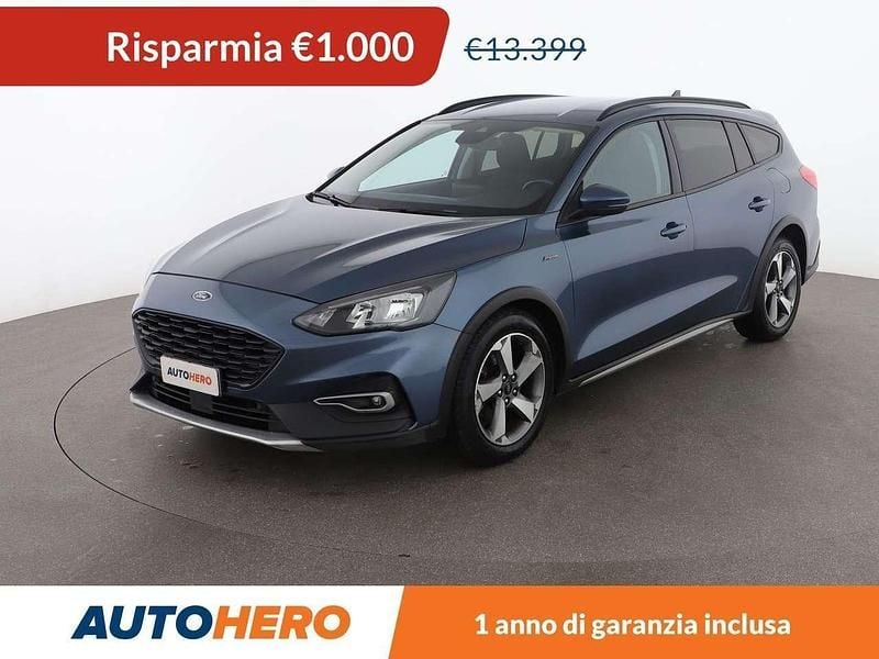 Blu Usata 2019 Ford Focus Active Station wagon | 12.399 € (Buon prezzo) - Immagine 1/4