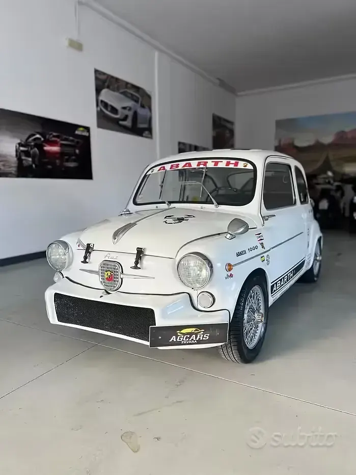 Usata Fiat 600 Abarth 100 CV (73 kW) 1960 Bianco Utilitaria