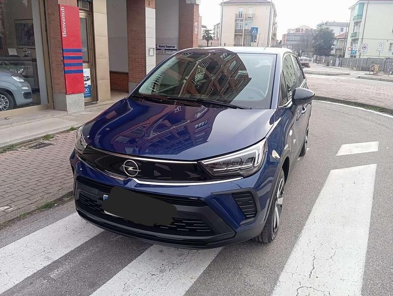 Usata Opel Crossland X Elegance 110 CV (80 kW) 2023 Blu/azzurro SUV