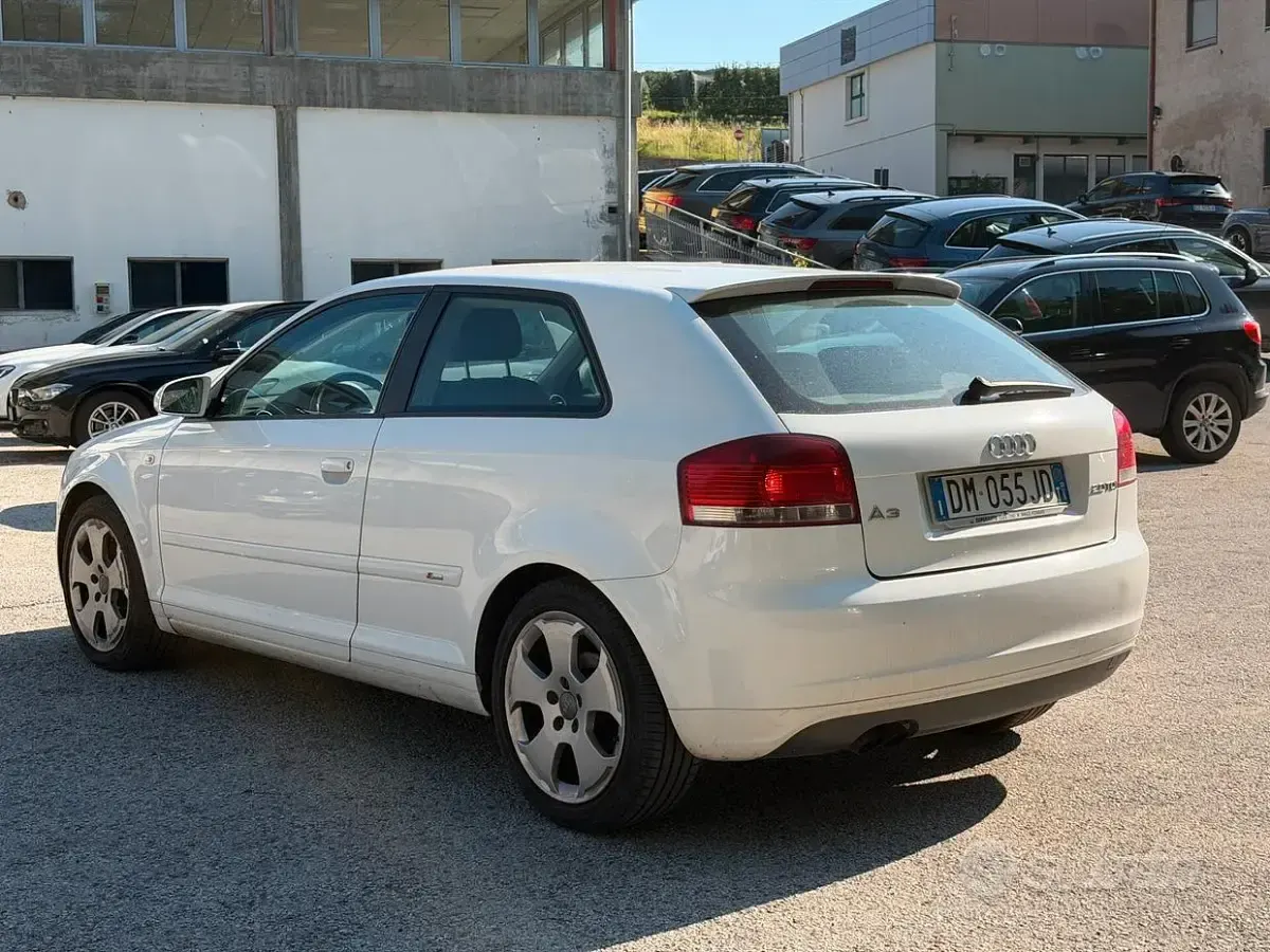 Usata Audi A3 Ambition 140 CV (102 kW) 2007 Bianco Utilitaria