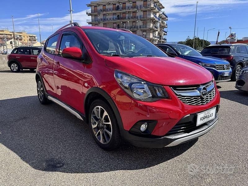 Usata Opel Karl 75 CV (55 kW) 2017 Rosso Utilitaria