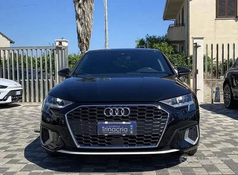 Usata Audi A3 S-Line 116 CV (85 kW) 2022 Nero Berlina