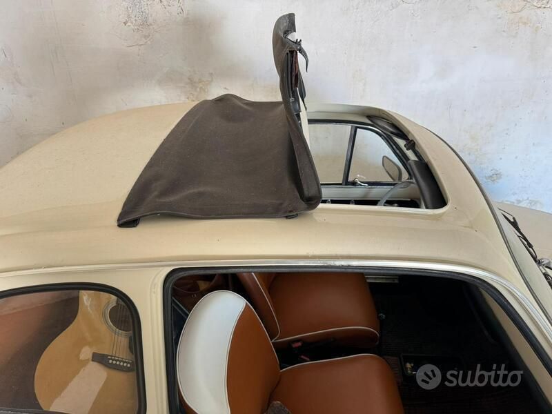 Usata Fiat 500 1970 Bianco Berlina