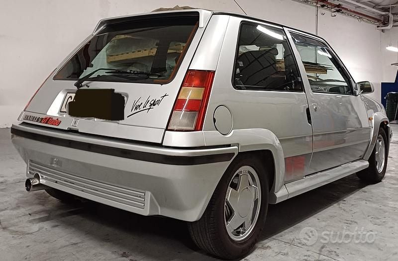 Usata Renault Super 5 GT 120 CV (88 kW) 1985 Grigio Utilitaria