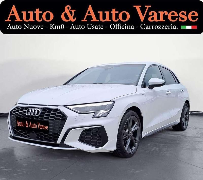 Bianco Usata 2023 Audi A3 Sportback S-Line Due volumi | 31.800 € (Cara) - Immagine 1/4