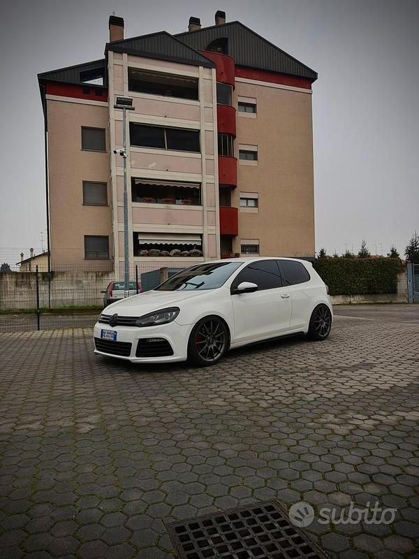 Usata VW Golf VI GTI 280 CV (205 kW) 2009 Bianco Utilitaria