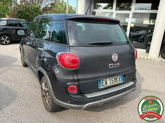 Usata Fiat 500L Trekking 84 CV (61 kW) 2014 Verde Monovolume