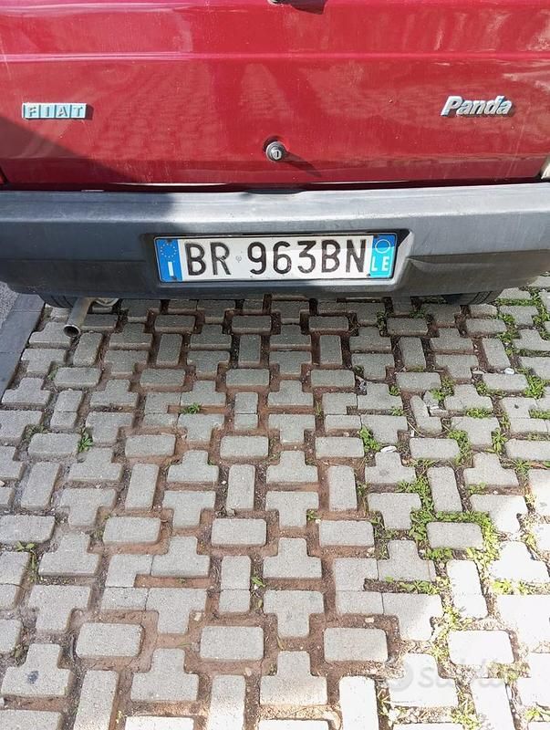 Usata Fiat Panda 2000 Rosso Berlina