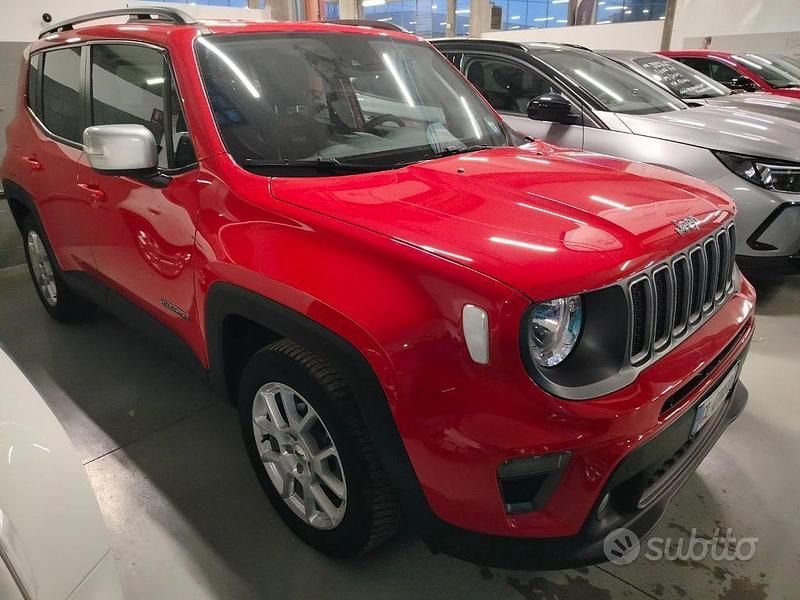 Usata Jeep Renegade Limited 131 CV (96 kW) 2022 Rosso SUV