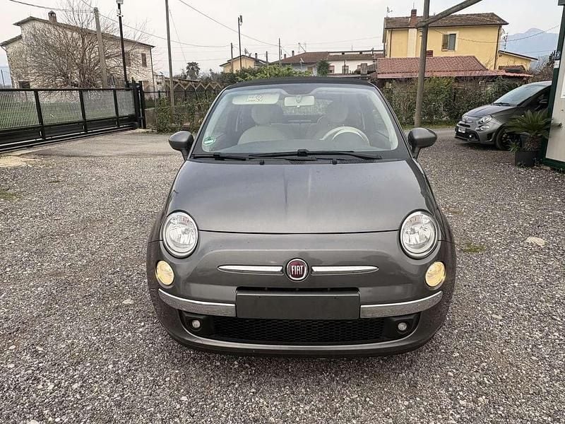 Usata Fiat 500C Lounge 69 CV (50 kW) 2014 Grigio Cabrio