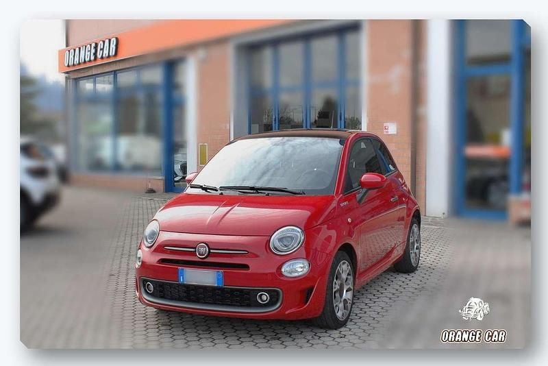 Rosso Usata 2022 Fiat 500 Sport Due volumi | 12.000 € (Buon prezzo) - Immagine 1/4