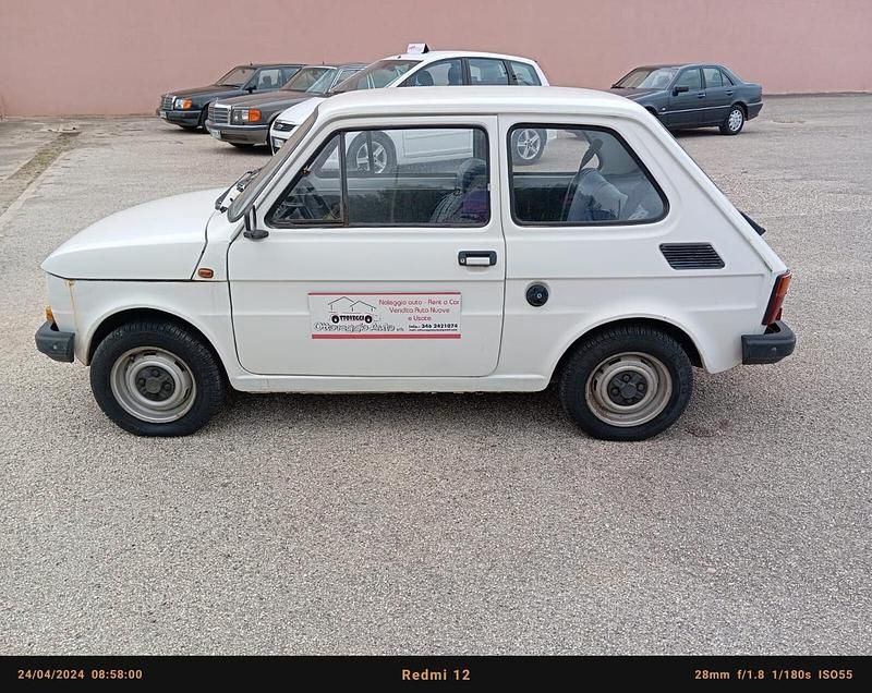 Usata Fiat 126 24 CV (17 kW) 1979 Bianco Utilitaria