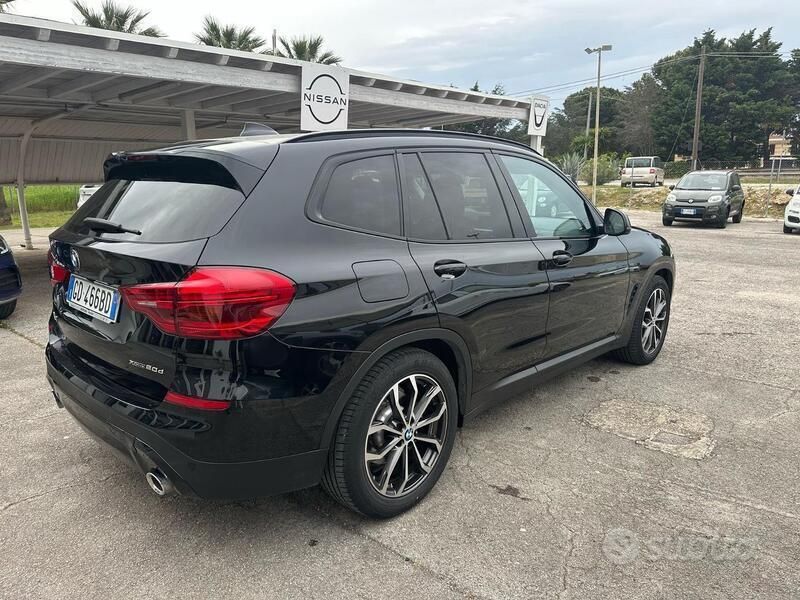Usata BMW X3 190 CV (139 kW) 2020 Nero SUV