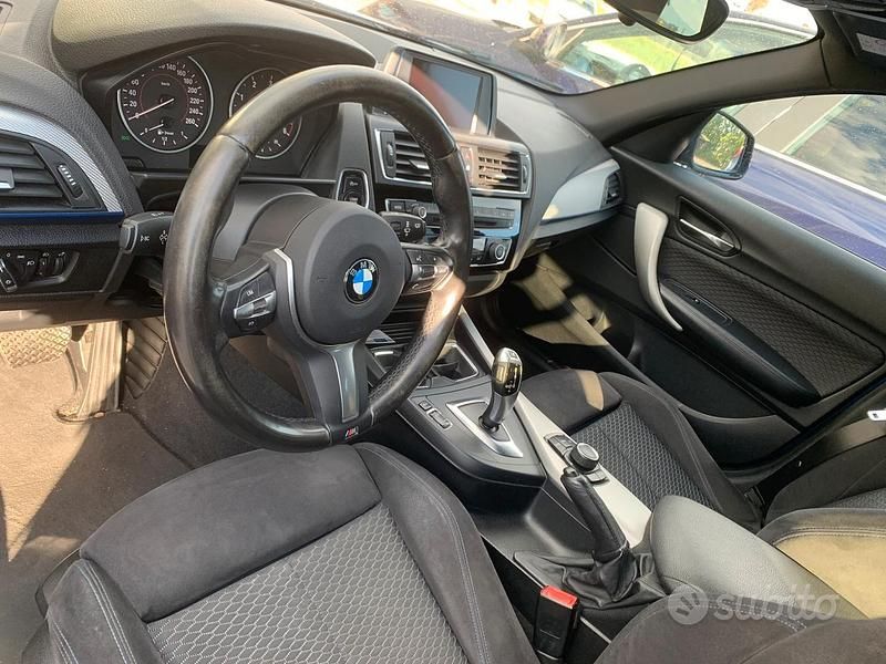 Usata BMW 116 M Sport 116 CV (85 kW) 2015 Blu Utilitaria