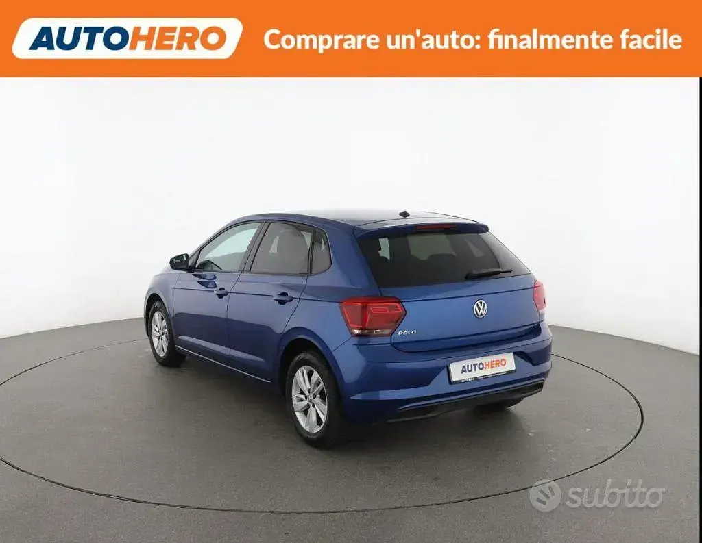 Usata VW Polo Comfortline 80 CV (58 kW) 2019 Blu Utilitaria