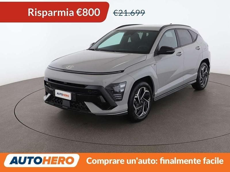 Usata Hyundai Kona N Line 120 CV (88 kW) 2024 Grigio SUV