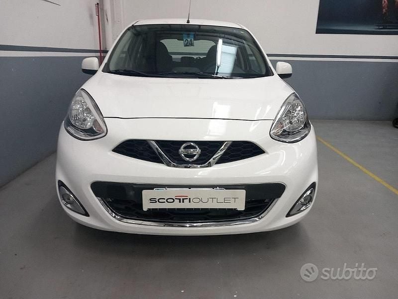 Usata Nissan Micra Acenta 2016 Bianco Berlina
