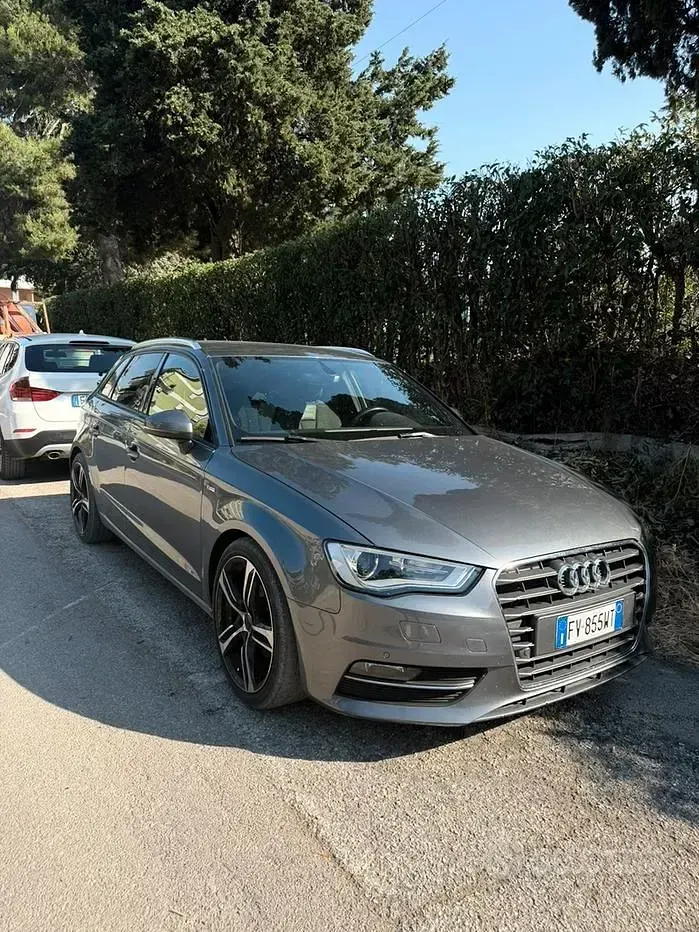 Usata Audi A3 S-Line 110 CV (80 kW) 2019 Grigio Berlina