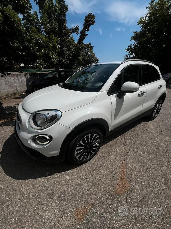 Usata Fiat 500X Cross 150 CV (110 kW) 2018 Bianco SUV