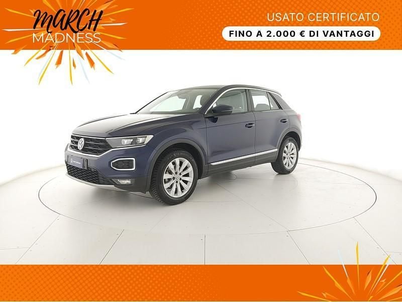 Usata VW T-Roc Advance 116 CV (85 kW) 2019 Atlantic blue metallizzato SUV