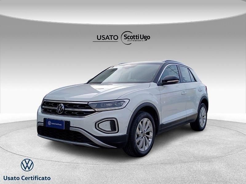 Usata VW T-Roc Style 110 CV (80 kW) 2022 Bianco SUV