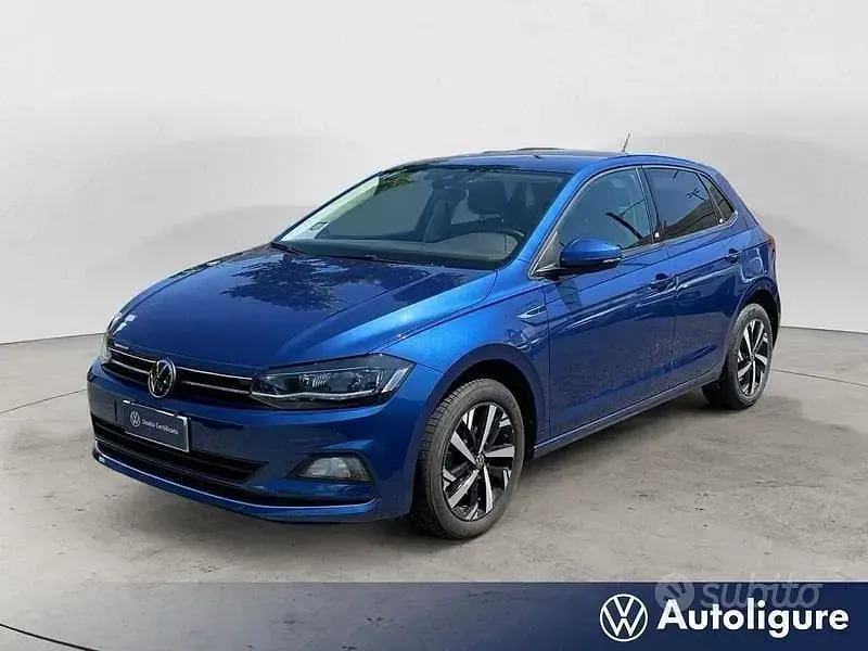 Usata VW Polo Highline 95 CV (69 kW) 2020 Blu Utilitaria
