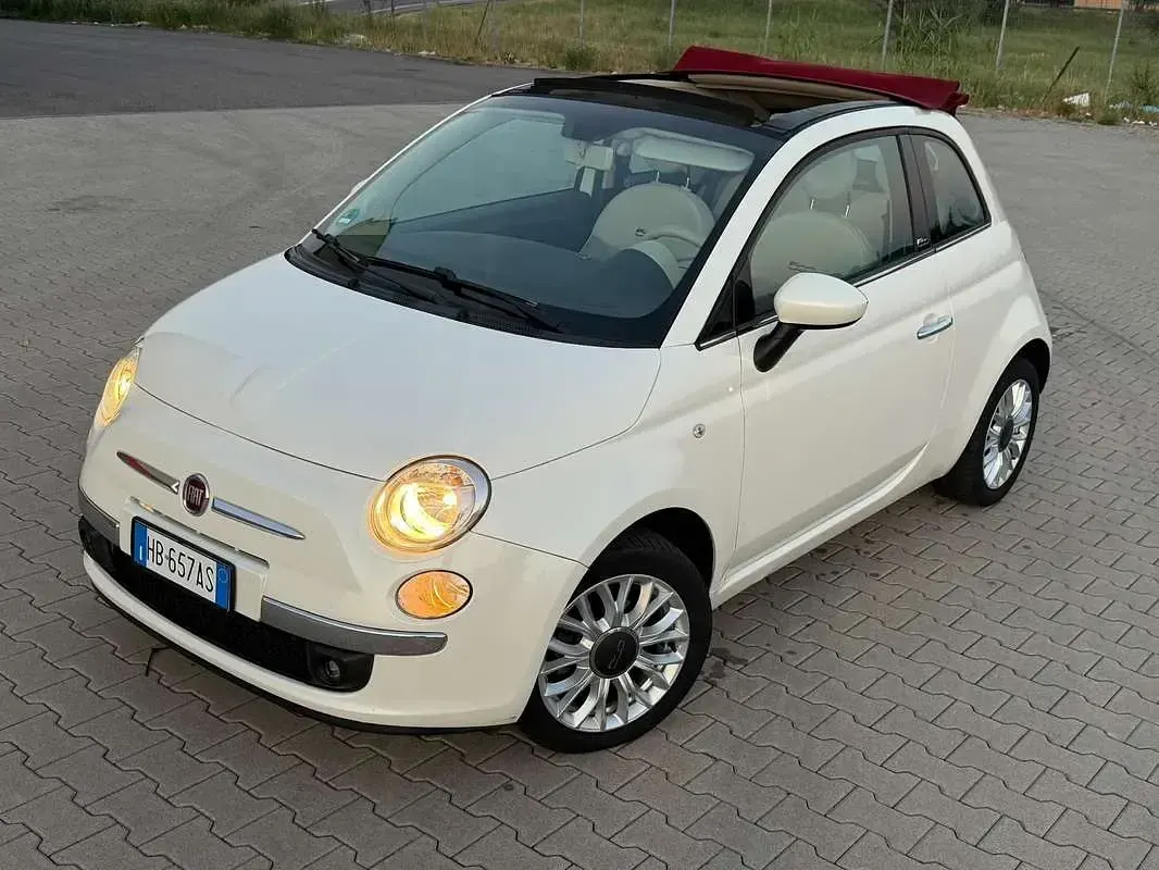 Usata Fiat 500C Pop 69 CV (50 kW) 2014 Cabrio