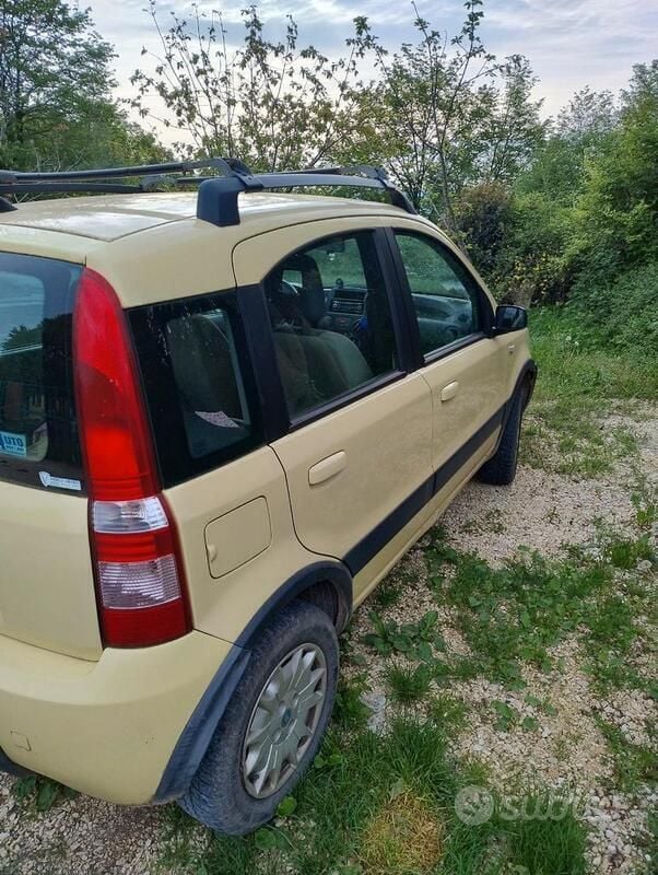 Usata Fiat Panda 4x4 Climbing 60 CV (44 kW) 2007 Giallo Utilitaria